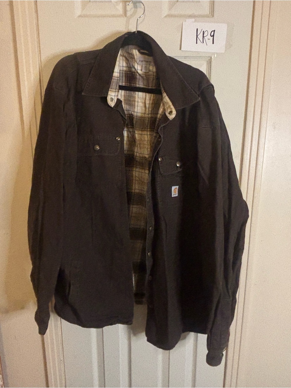 Carhartt Black Lightweight Lined Shirt Jacket